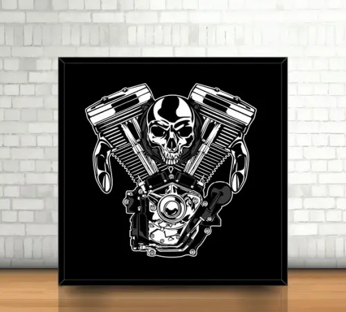 Quadro Motor Cavalera