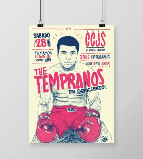 Quadro Muhammad Ali