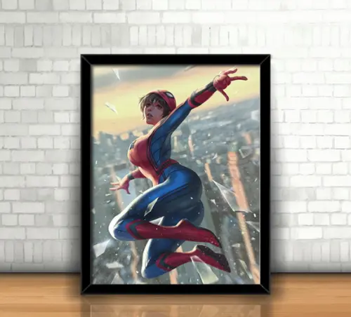 Quadro Mullher Aranha