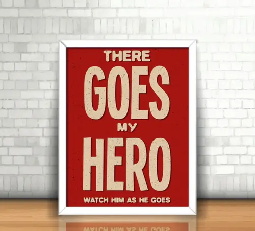 Quadro My Hero / Foo Fighters