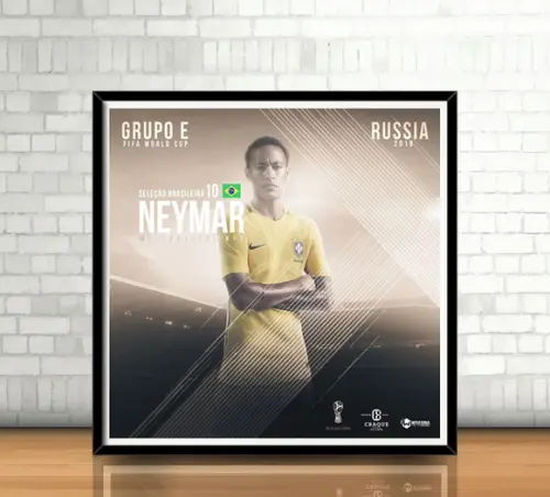 Quadro Neymar / Brasil