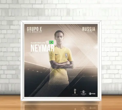 Quadro Neymar / Brasil