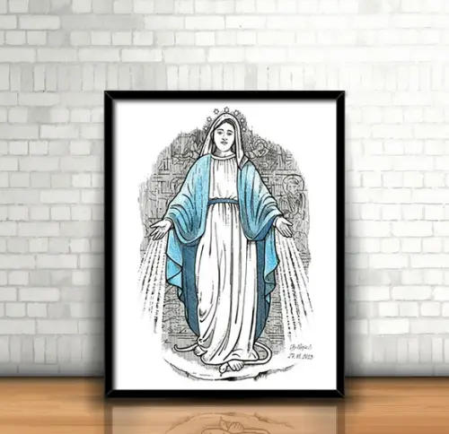 Quadro Nossa Senhora das Graças