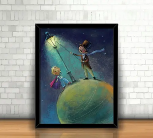 Quadro O Pequeno Príncipe