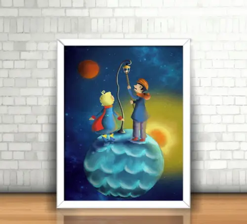 Quadro O Pequeno Príncipe
