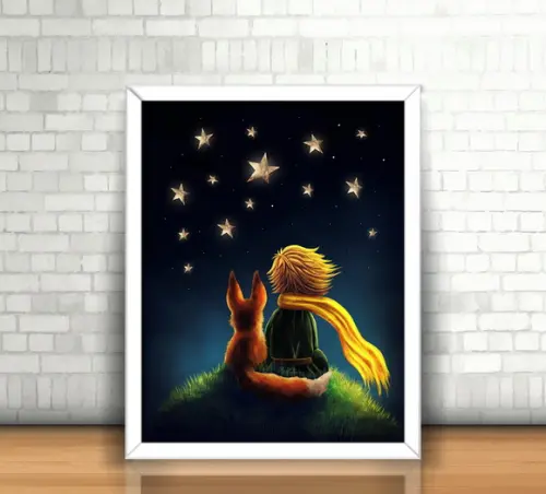 Quadro O Pequeno Príncipe