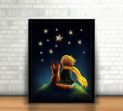 Quadro O Pequeno Príncipe