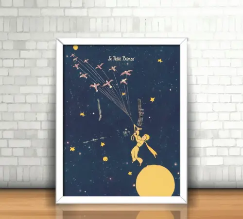 Quadro O Pequeno Príncipe