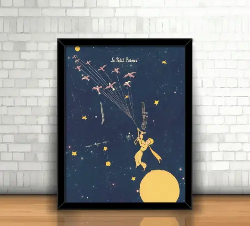 Quadro O Pequeno Príncipe