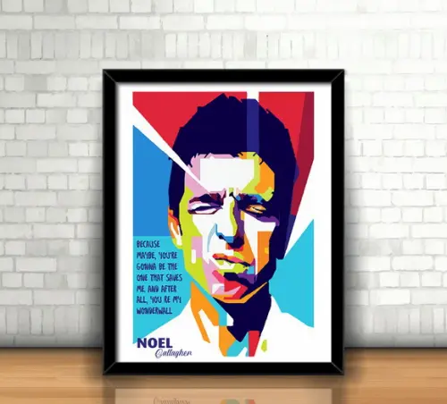 Quadro Oasis / Wonderwall