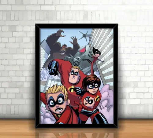 Quadro Os Incríveis