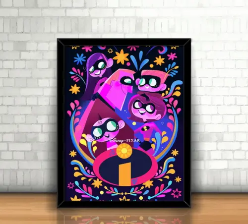 Quadro Os Incríveis