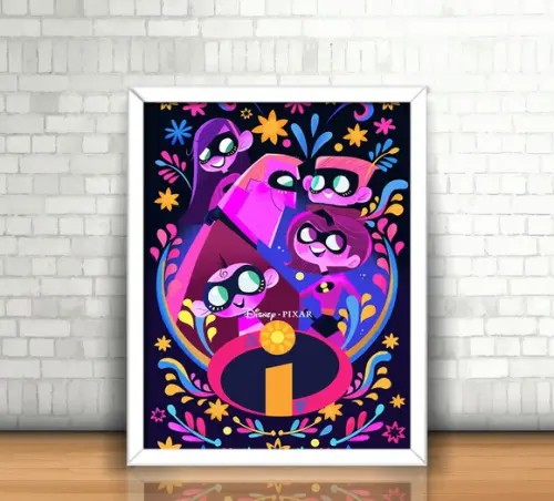 Quadro Os Incríveis