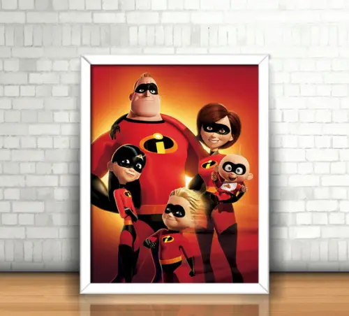 Quadro Os Incríveis