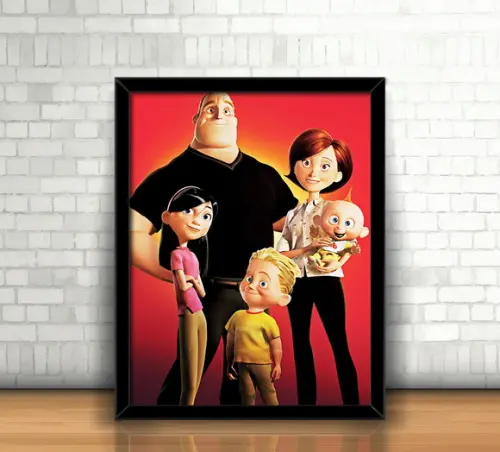 Quadro Os Incríveis