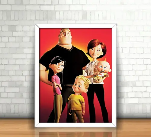 Quadro Os Incríveis