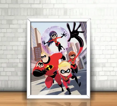 Quadro Os Incríveis