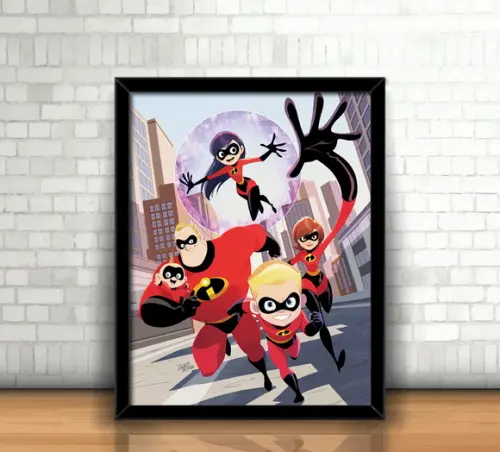 Quadro Os Incríveis