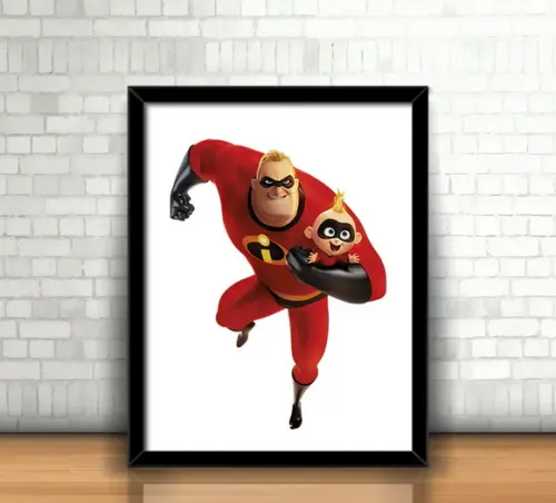 Quadro Os Incríveis