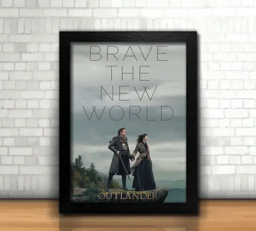 Quadro Outlander / 20x30cm / com Vidro