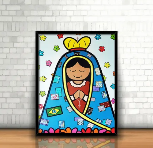 Quadro Padroeira do Brasil