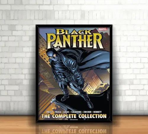 Quadro Pantera Negra