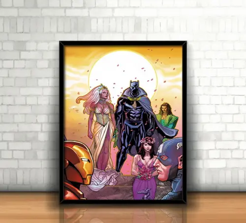Quadro Pantera Negra / Wakanda