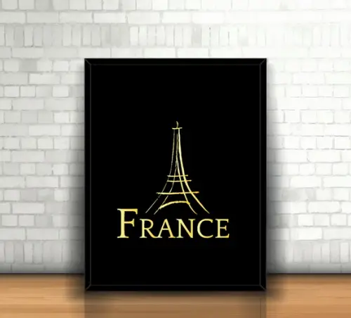 Quadro Paris / Torre Eiffel