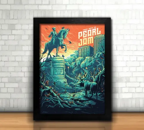 Quadro Pearl Jam Live