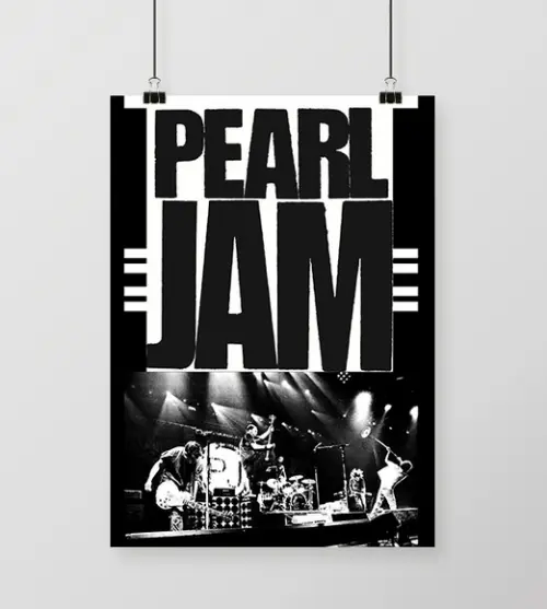 Quadro Pearl Jam Live