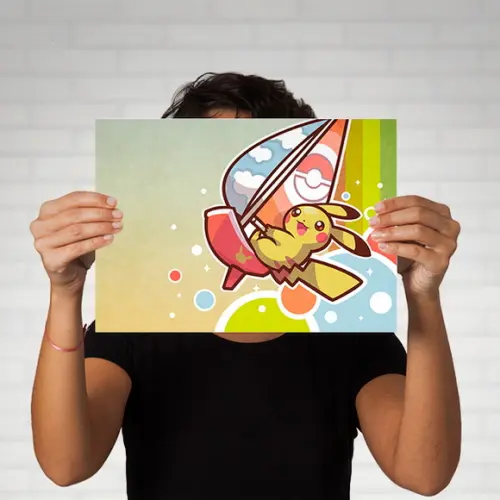 Quadro Pikachu / Pokemon