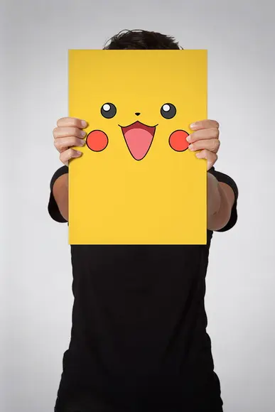 Quadro Pikachu / Pokemon