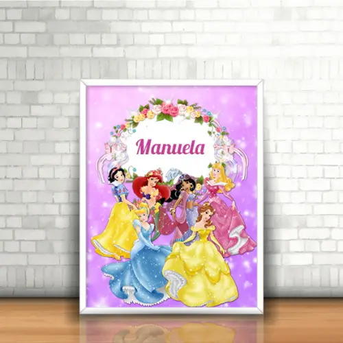 Quadro Princesas