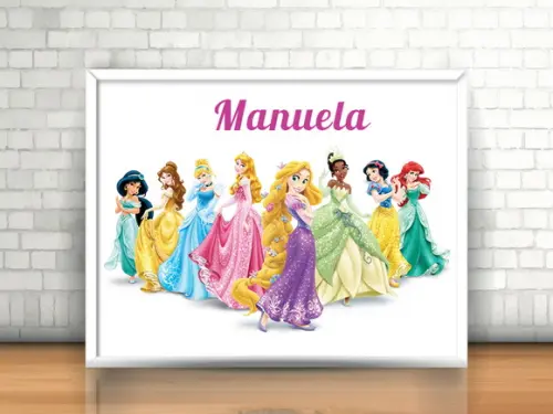 Quadro Princesas