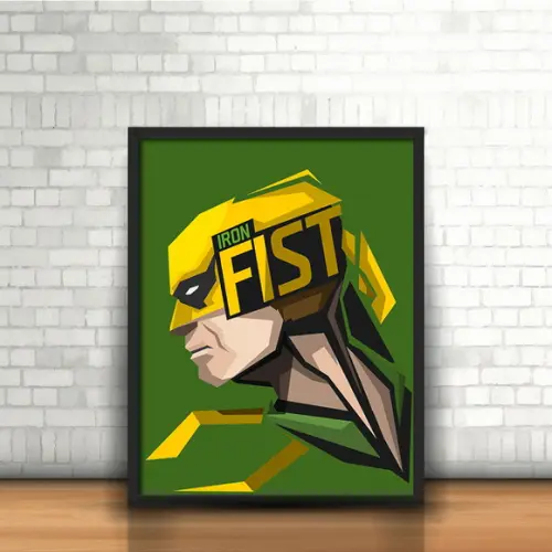 Quadro Punho de Ferro / Defensores