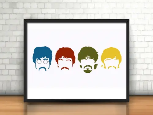 Quadro Quarteto de Liverpool