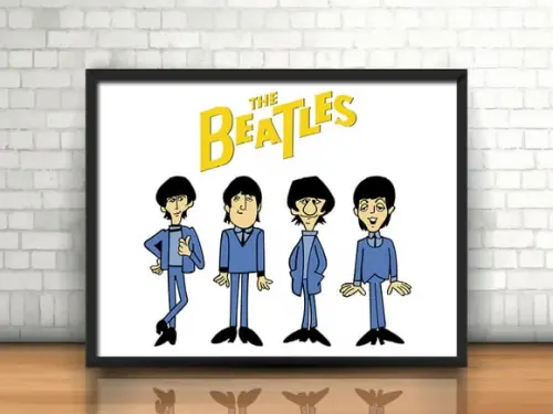 Quadro Quarteto de Liverpool