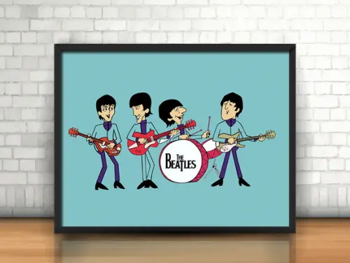 Quadro Quarteto de Liverpool