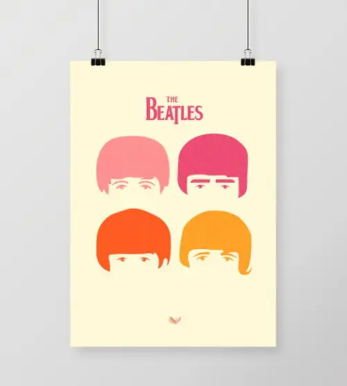 Quadro Quarteto de Liverpool