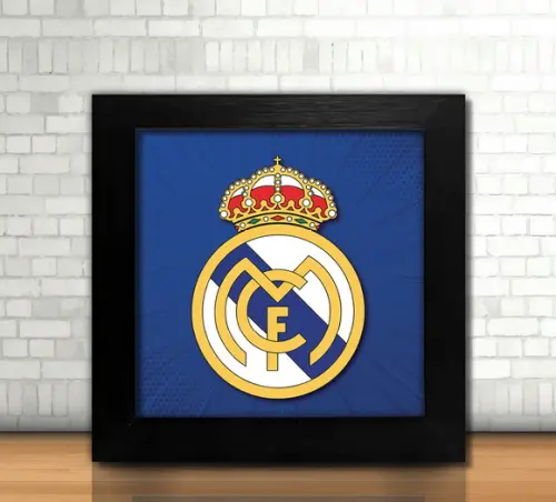 Quadro Real Madrid (20x20cm)