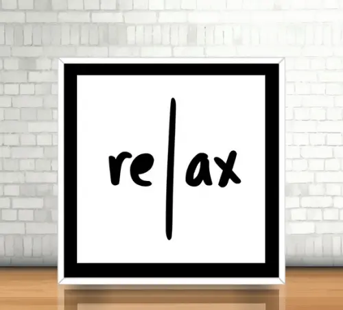 Quadro Relax (20x20cm)