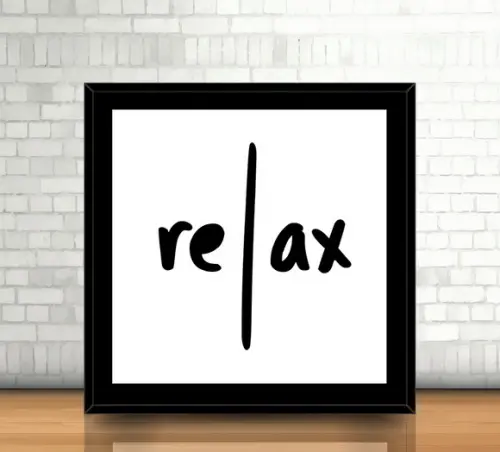 Quadro Relax (20x20cm)