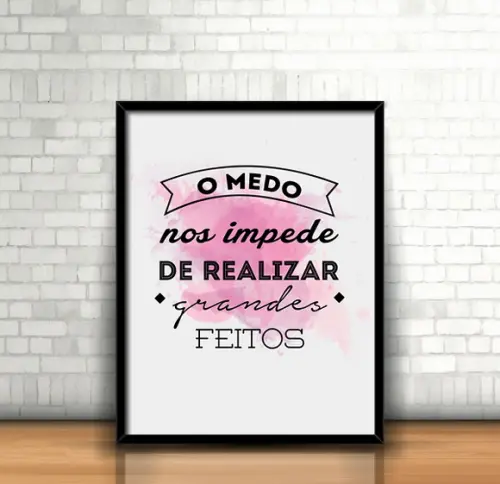 Quadro Realizar Grandes Feitos