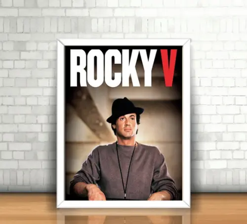Quadro Rocky Balboa