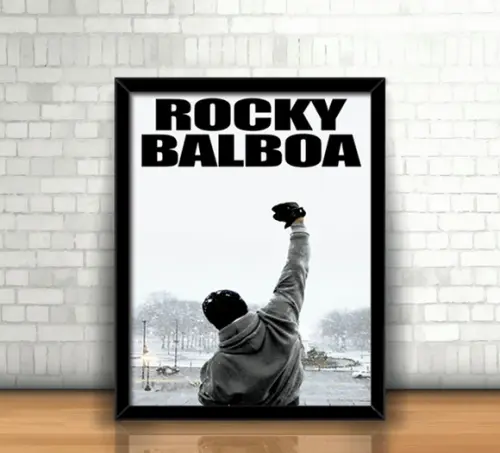 Quadro Rocky Balboa