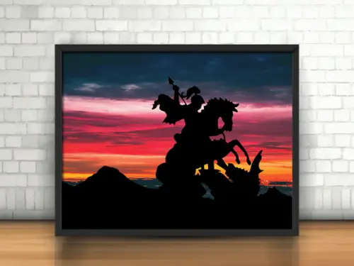 Quadro São Jorge