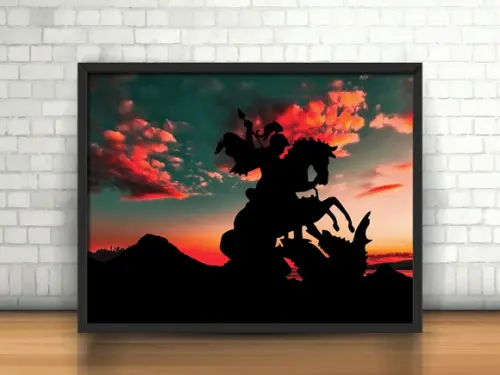 Quadro São Jorge