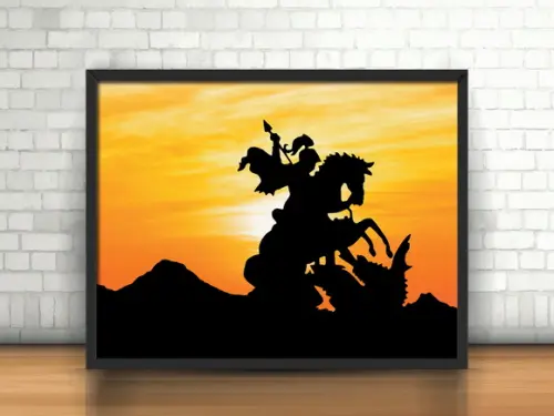 Quadro São Jorge