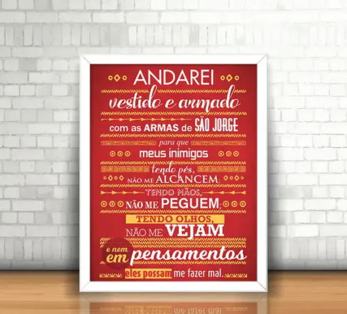 Quadro São Jorge
