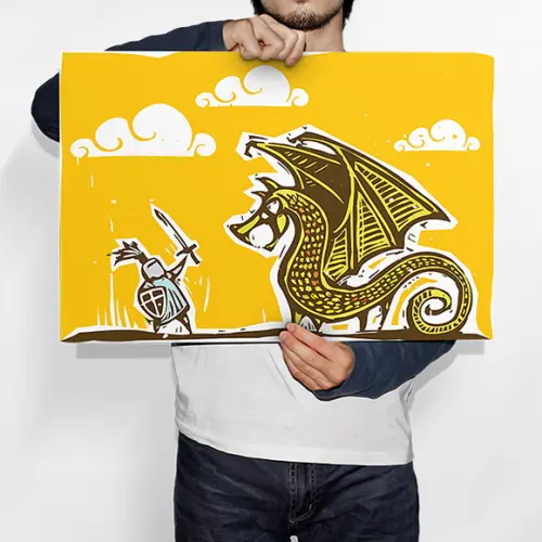 Quadro São Jorge